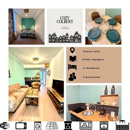 트루아 Hyper Centre Le Cozy Colbert 아파트 외부 사진
